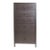 Modern Metal Zinc Wrapped 6 Drawer Dresser For Sale