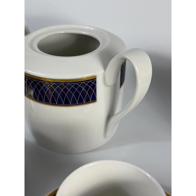 Porcelain Tea Service by Schirnding Bavaria for Seven, Germany, 1980s, Set of 17 For Sale - Image 4 of 18