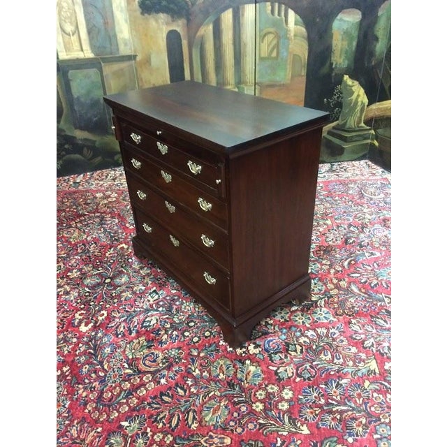 Mahogany Server, Mahogany Bachelor Chest, Craftique Furniture For Sale - Image 11 of 13
