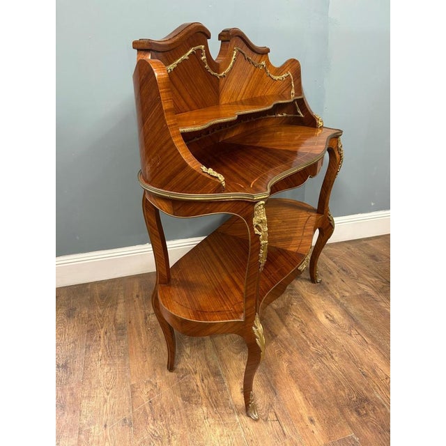 French Console Table in Kingwood For Sale - Image 11 of 18