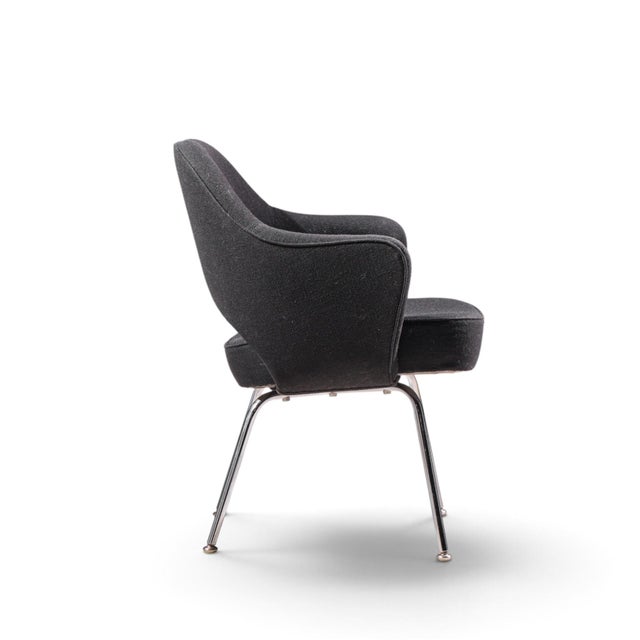 Eero Saarinen for Knoll Mid Century Executive Dining Chairs - Set of 4 For Sale - Image 11 of 12