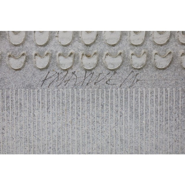 Large Abstract Acrylic Painting by Listed Artist Paul Maxwell For Sale - Image 9 of 9