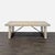 Rustic Pottery Barn Benchwright 7-Piece Rustic Wood Dining Set With Chairs For Sale - Image 3 of 12