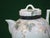 Japanese Mid 19th Century Satsuma Teapot Hand-Painted Vines & Blossoms Square Handle Japanese Meiji Period Signed For Sale - Image 3 of 18