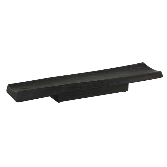 Kenneth Ludwig Chicago Ciaran Indoor-Outdoor Wooden Tray For Sale - Image 4 of 6