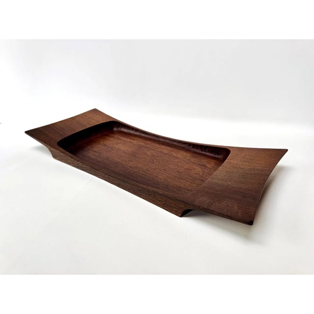 Mid-Century Modern Mid-Century Dansk Wenge Wood Serving Tray by Jens Quistgaard For Sale - Image 3 of 13
