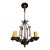 Early 20th Century Spanish Revival Gargoyle Chandelier in Bronze Original Patina For Sale