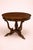 Empire Round Mahogany Table with Inlays and Claw Feet For Sale - Image 5 of 7