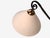 Metal 1950s Swedish Modern Forged Iron, Fabric, Brass Floor Lamp For Sale - Image 7 of 11