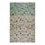 1920s Turquoise-Green Antique Besserabian Kilim Rug 7'9" X 12'4" Flatweave Wool Carpet For Sale