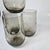 Mid 20th Century Mid 20th Century Handcarved Dandelion Crystal Stemless Goblets- Set of Four For Sale - Image 5 of 13