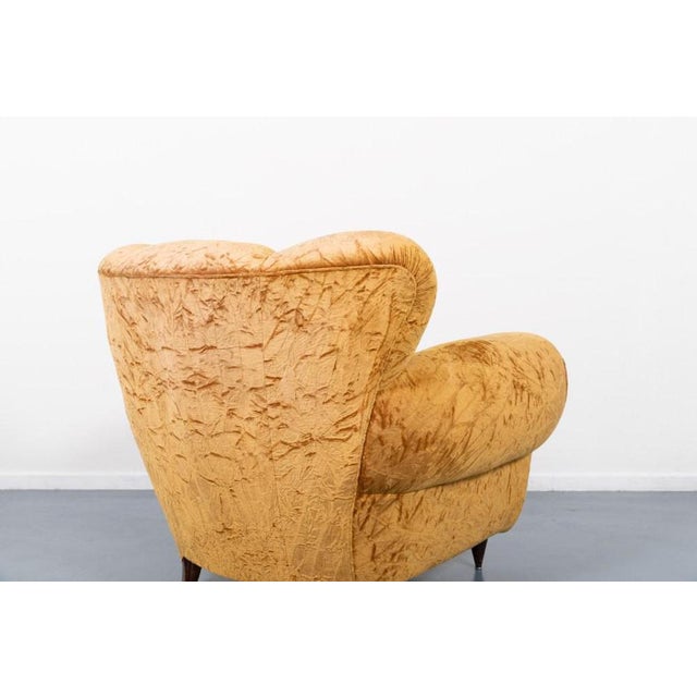 Textile Lounge Chairs from Arredementi Borsani, Set of 2 For Sale - Image 7 of 10