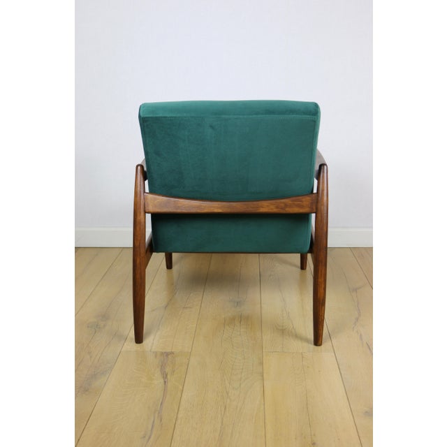 GFM-64 Lounge Chair in Green by Edmund Homa, 1970s For Sale - Image 11 of 12
