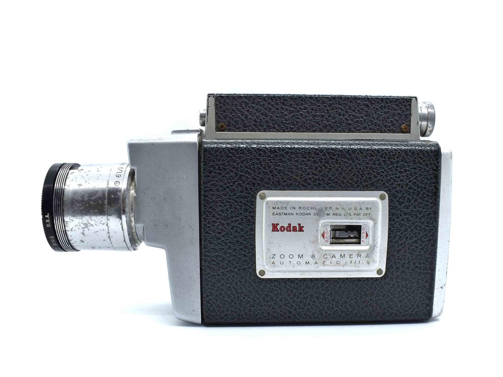 Vintage 1960s Kodak Zoom 8 Automatic 8mm Movie Camera Usa | Chairish