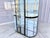 1970s Vintage Brass & Gunmetal Curved Display Cabinet Styled After Mastercraft For Sale - Image 11 of 13