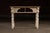 White Late 19th Century Eastlake Farmhouse Kitchen Table For Sale - Image 8 of 16