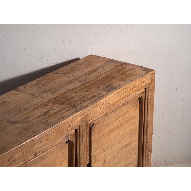 Antique dining room sideboard with three doors (c.1900) Dimensions: Width: 217 cm Depth: 49 cm Height: 95 cm Style: Qing...