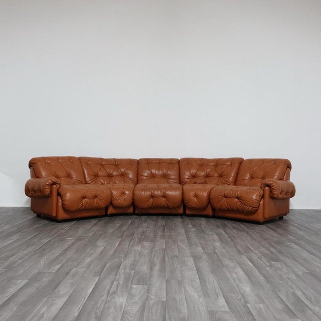 1970s Modular Sofa in the style of Afra & Tobia Scarpa, 1970s, Set of 5 For Sale - Image 5 of 18