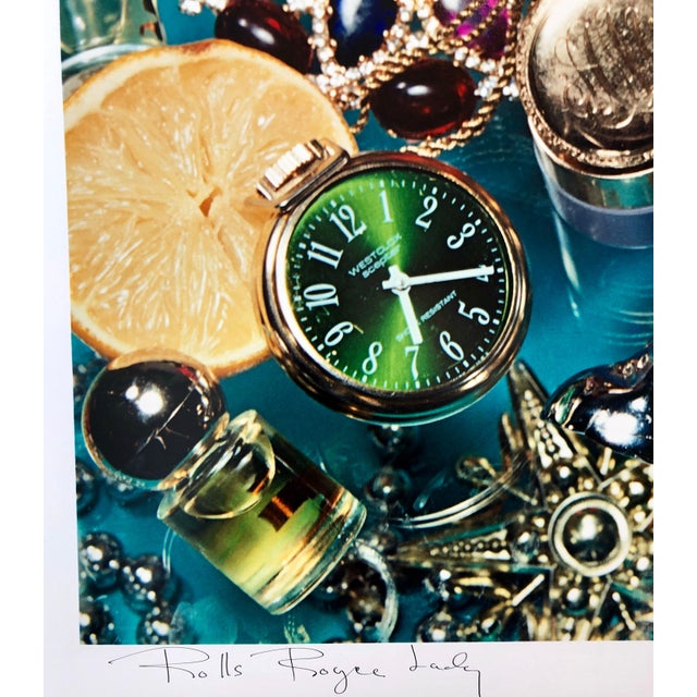 Audrey Flack, Pop Art Color Photograph Dye Transfer Print Audrey Flack Rolls Royce Lady Photo, 1984 For Sale In Miami - Image 6 of 10