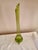 Vintage L E Smith Lime Avocado Swung Footed Vase MCM For Sale In Saint Louis - Image 6 of 6