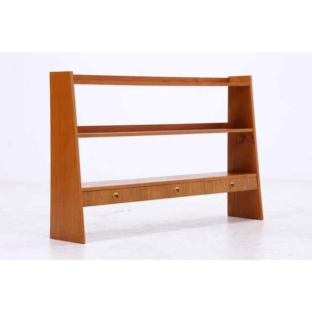 Mid-Century Danish Teak Bookcase, 1960s For Sale - Image 13 of 15
