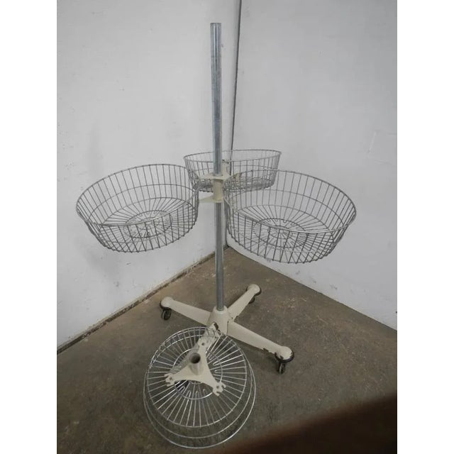 Industrial Shop Exhibitor with Zenith Baskets and Patents, 1960s For Sale - Image 3 of 10