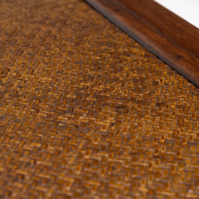 Mid 19th Century Antique Chinese Woven Top Jichimu Daybed, 19th Century For Sale - Image 5 of 5