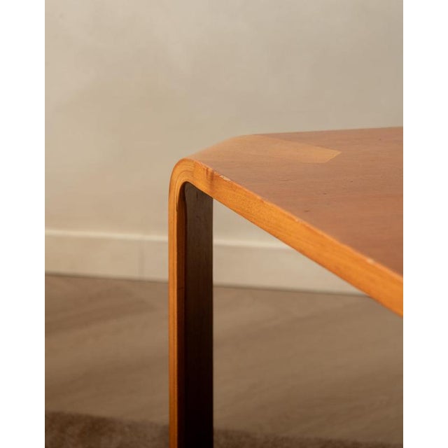 Japanese Bent Plywood T-2001 Coffee Table by Saburo Inui for Tendo Mokko, 1960s For Sale - Image 13 of 18
