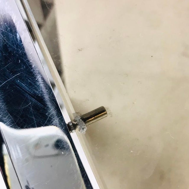 Art Deco Chrome Waterfall Dining Table Chairish