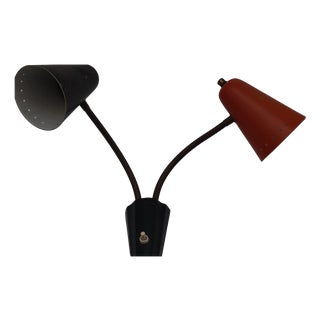 Vintage Wall Lamp by H. Th. J. A. Busquet for Hala, 1960s For Sale