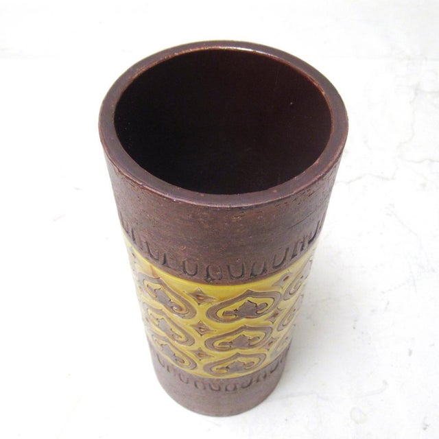 Bitossi Roller Vase from Aldo Londi, 1960s For Sale - Image 4 of 7