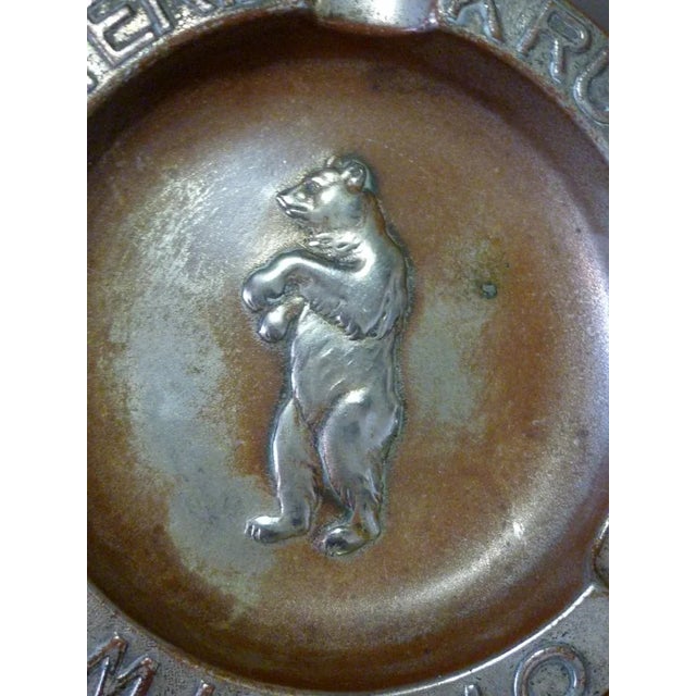 Metal Ashtray from Arthur Krupp, 1900s For Sale - Image 3 of 4