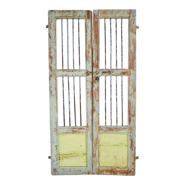 Vintage India Wood Jali Gate Chairish