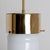 Metal Several Milk Glass Pendant Light by Harrachov, 1970s For Sale - Image 7 of 18