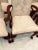 English Vintage French Style High Back Upholstered Dining Chairs S/8 For Sale - Image 3 of 13