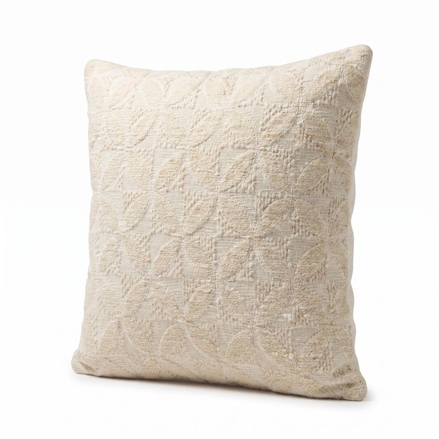 Mid-Century Modern Bohemian Turkish Kilim Pillow Cover 16'' X 17'' For Sale - Image 3 of 4