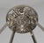 Metal French Art Deco Pendant Light by Degue 1930 France For Sale - Image 7 of 9