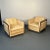 Pair Mid-Century Modern Lounge / Club Chairs, George Nelson Style, Box-Form For Sale - Image 13 of 13