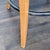 Wood Brown Leather Swivel Bar Stool With Wooden Legs and Footrest For Sale - Image 7 of 7