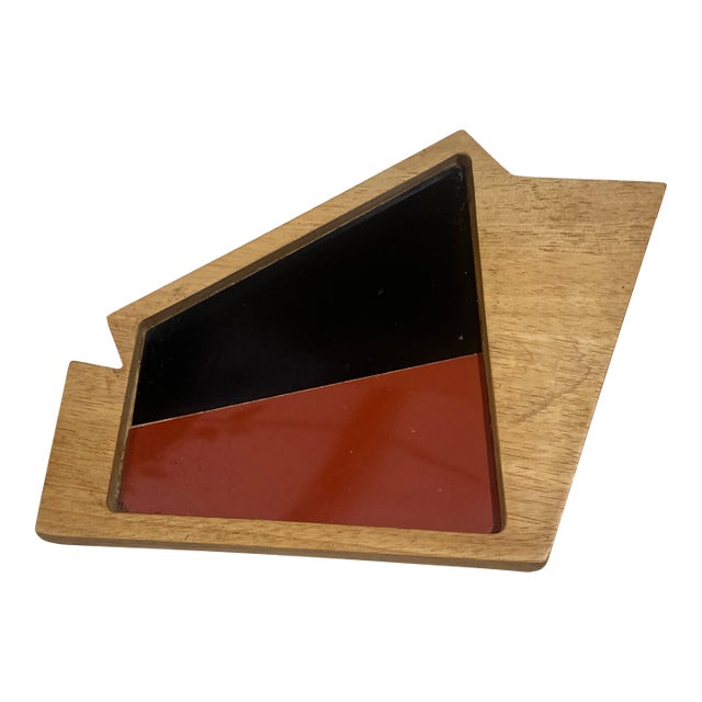 Vintage George Briard Two-Toned Decorative Tray For Sale