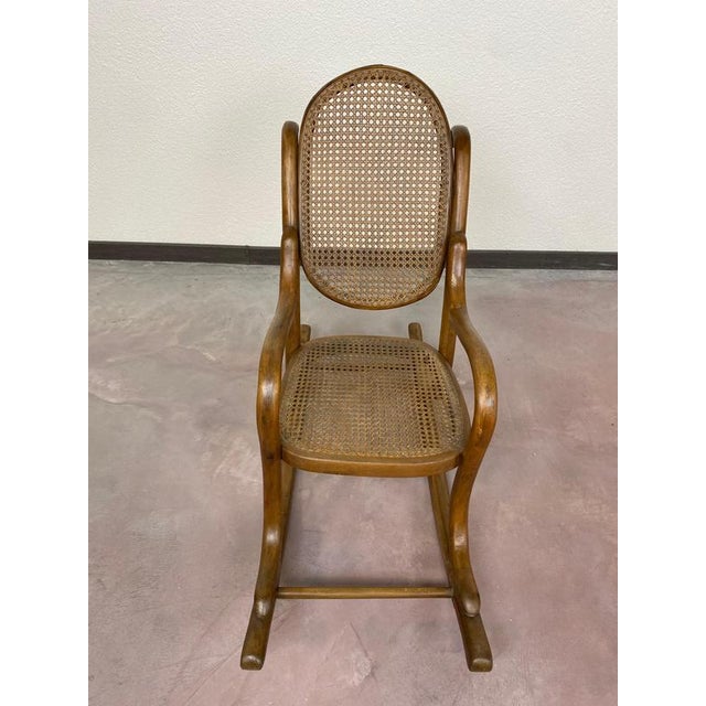 No. 2 Children's Rocking Chair, 1890s For Sale - Image 5 of 12
