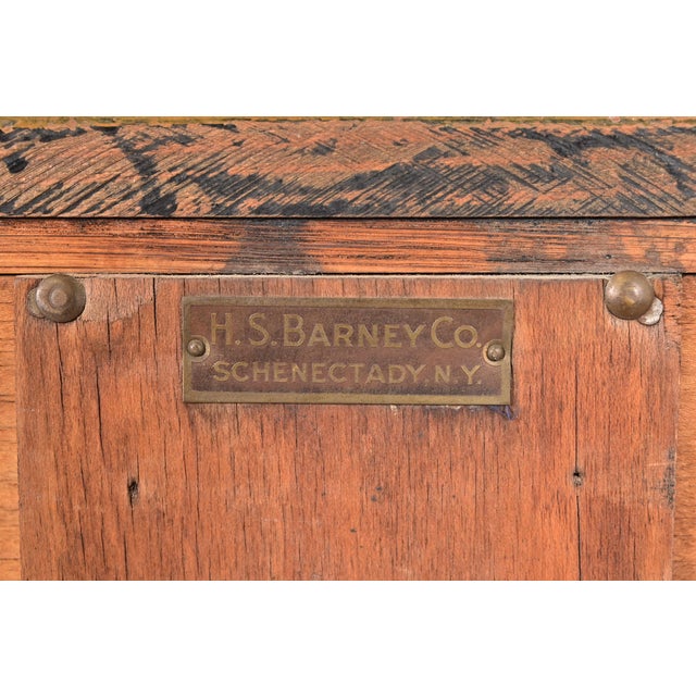 Stickley Brothers Style Antique Mission Oak Arts & Crafts Sideboard Buffet, Circa 1900 For Sale - Image 13 of 14