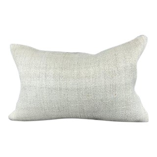 16 x 24 Hemp Pillow Turkish Cushion Natural White Pillow Cushion Cover For Sale