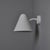 Mid-Century Modern 'ZuZu' White Painted Brass Wall Sconce in the Style of Jacques Biny For Sale - Image 17 of 18