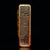 Amber Vintage Carved Shoushan Stone Seal / Paperweight With Lotus Pond Motif For Sale - Image 8 of 8