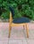 Clean-lined and quietly elegant, this unmarked mid-century modern dining side chair captures the understated...