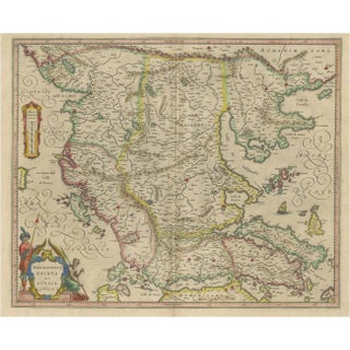 Antique Map of Macedonia For Sale