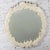 Early 20th Century Early 20th Century Art Deco Large Distressed Plaster Mirror Round Acanthus Foliate Frame Style of Serge Roche For Sale - Image 5 of 17