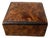 Small Antique Burl Hinged Box For Sale