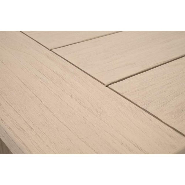 Sur Wooden Backless Outdoor Dining Bench by Essentials for Living For Sale In Washington DC - Image 6 of 9